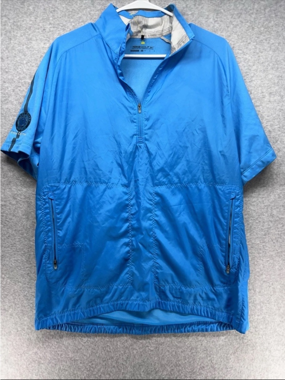 Nike Blue Short-Sleeve Ski Jacket